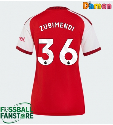 Arsenal Martin Zubimendi #36 Replik Heimtrikot Damen 2026-27 Kurzarm